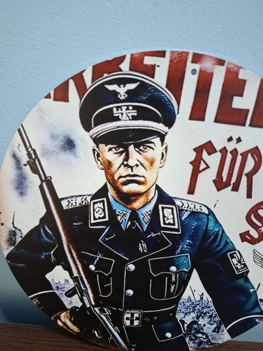 Метална табела на Немски Войник