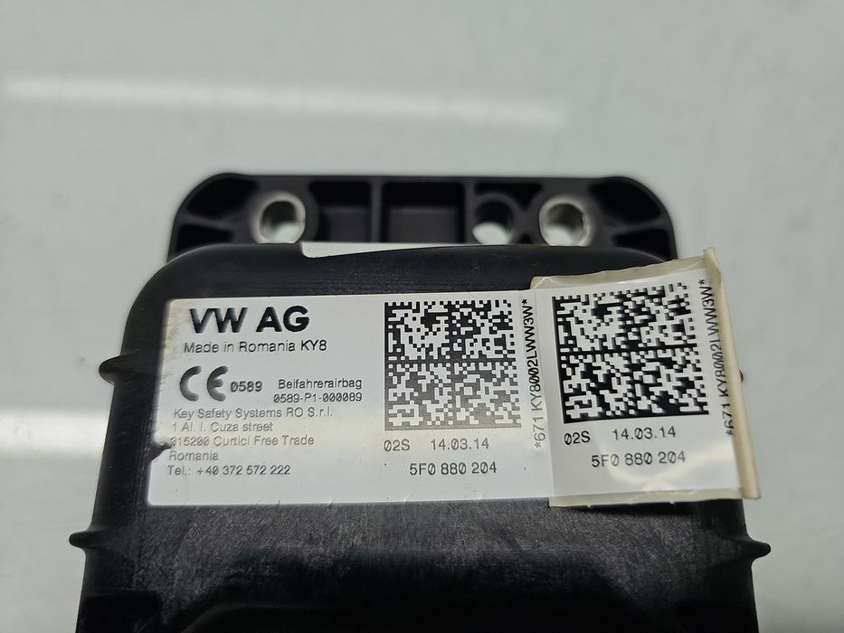 Airbag pasager Seat Leon (5F1) [Fabr 2012-2018] 5F0880204