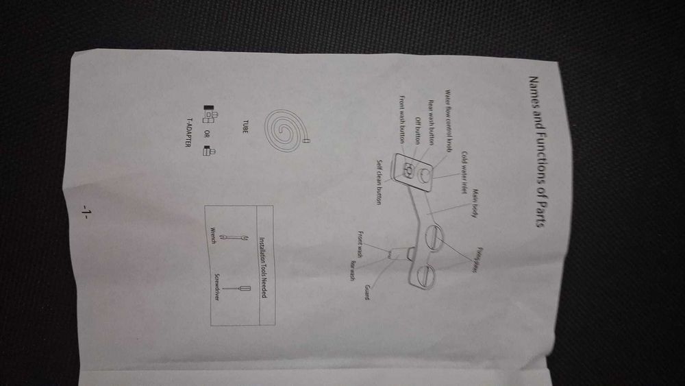 Bideu atașabil pentru vas WC, cu autocurățare – Nou