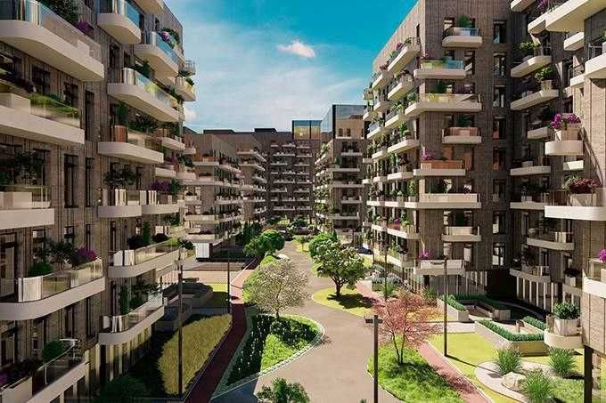 ЖК Parkwood ул.Нукус Макро 3-комн 9/13 83 м²+терраса 22 м² коробка