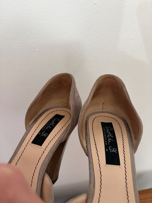 Pantofi Musette piele intoarsa, 38