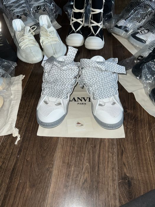 Lanvin Black, White, Green, Gray, Oreo