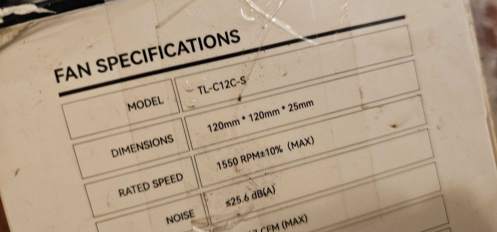 ventilator cooler Thermalright TL-C12C-S  5buc