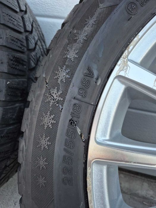 Оригинални джанти AUTEC със зимни гуми за Фолксваген/ VW 18'' цола