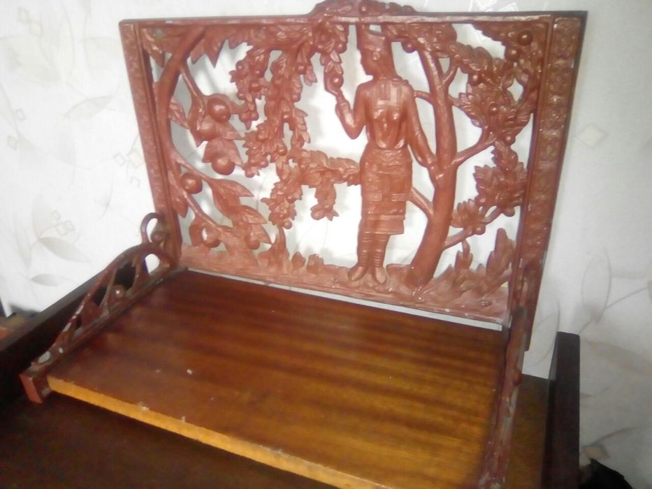 Старинная подвесная полка металл