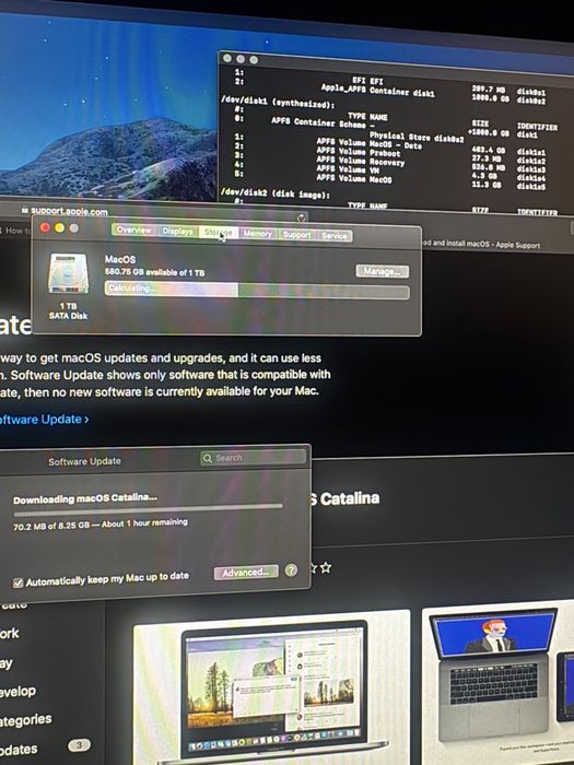 Продам 27-дюйм iMac, на macOS Catalina