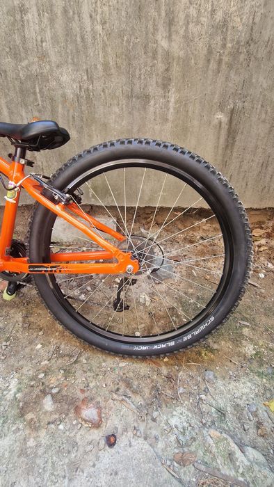 Rockrider bicicleta st500 portocaliu