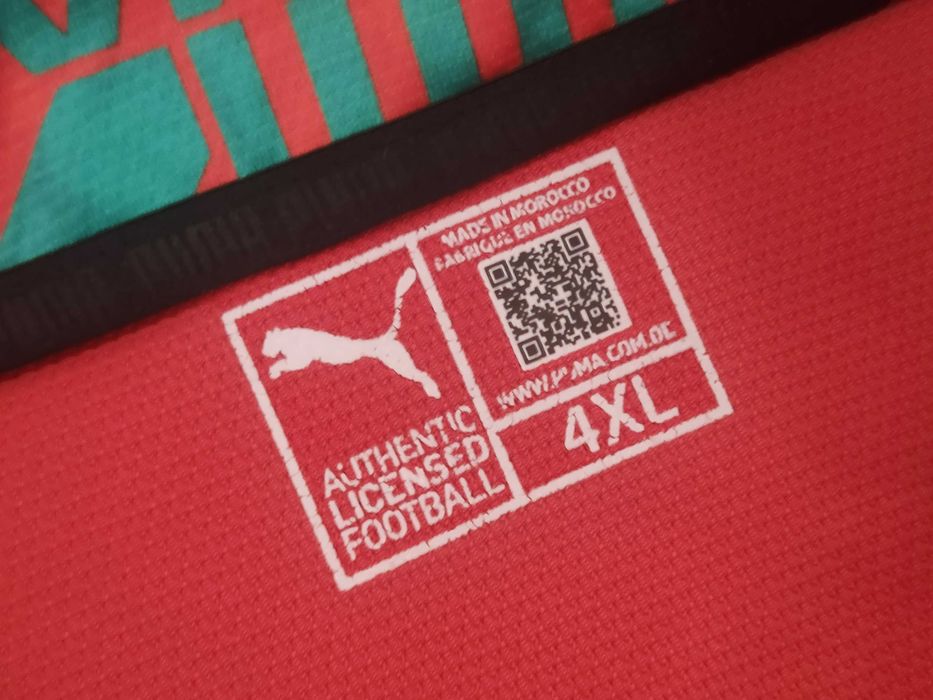 Bluza trening Puma Morroco Green/Red