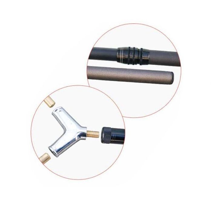 Minciog cu triunghiular Baracuda Carp 4, lungime 275 cm, deschidere 1,