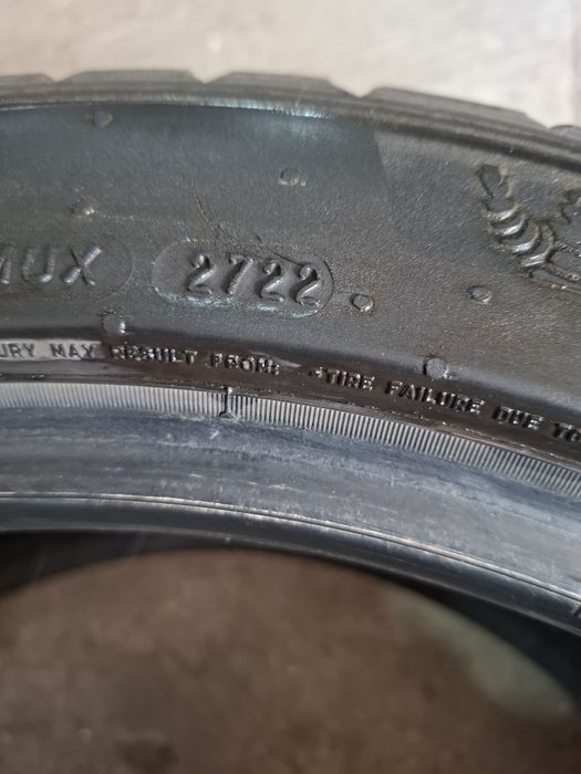 2 Летни гуми Мишелин Пилот спорт 5 225/45/17 ДОТ23 6.5мм