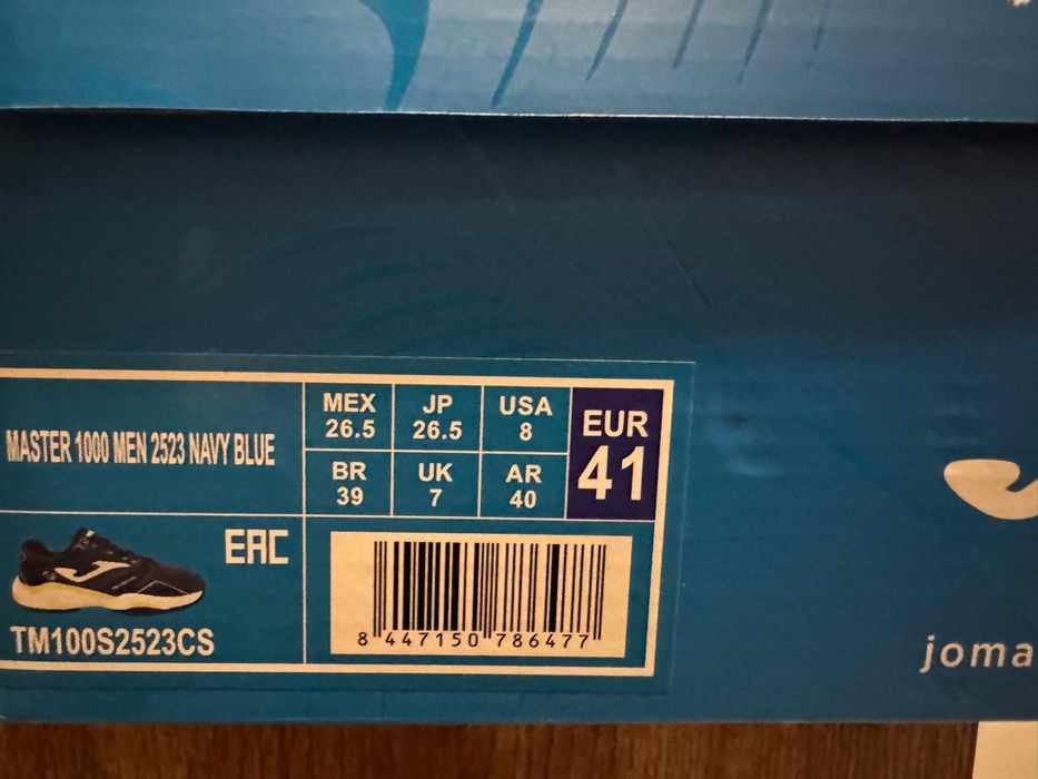 Продавам маратонки за тенис на корт Joma!