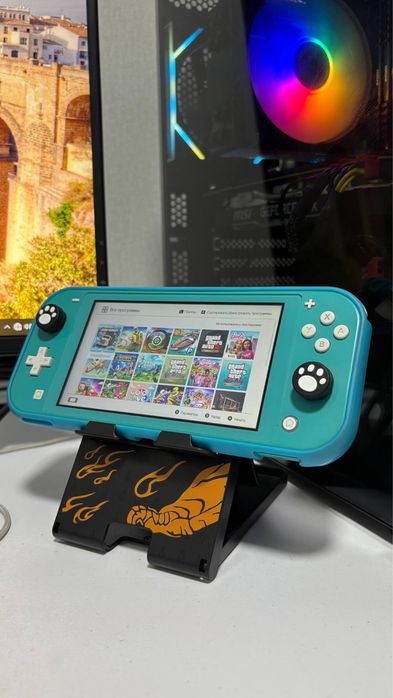 Прошитая Nintendo Switch Lite Ultra 32GB + 128GB SD-card