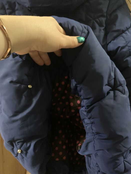 Пуховик зимний 5-6 лет