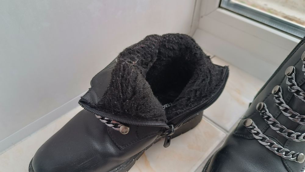 Детские зимние полусапожки