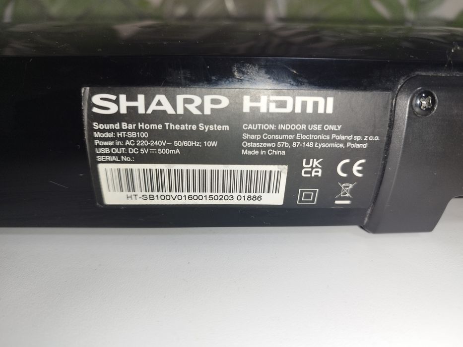 Soundbar sharp ht-sb100
