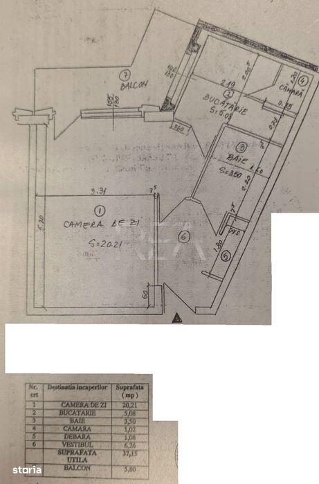 Studio Lacul Tei decomandat,inst. schimb.,et. 3,an 1976,renovat 2025