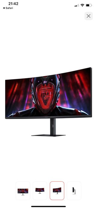 Монитор 34" Xiaomi Curved Gaming Monitor G34WQi черный