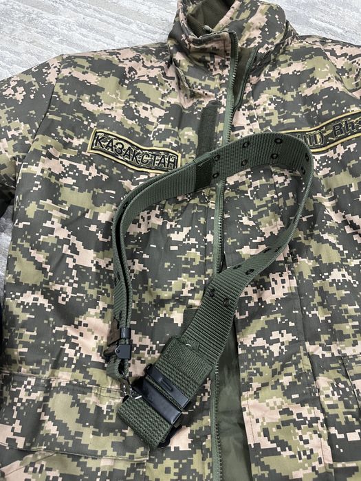 Военный бушлат и ушанка , ремень для кафедры!