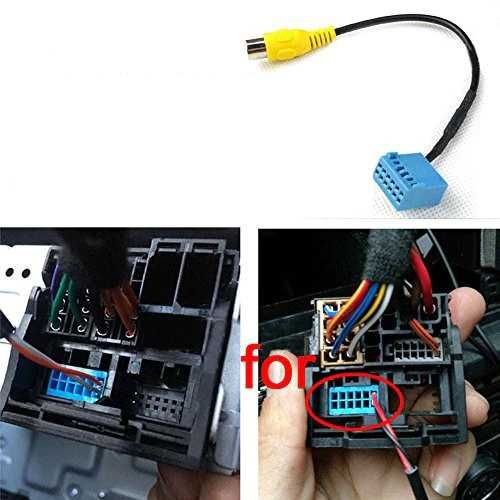 Cablu Adaptor Convertor  Mufa Conector MIB Rca MIB Camera Mers Inapoi