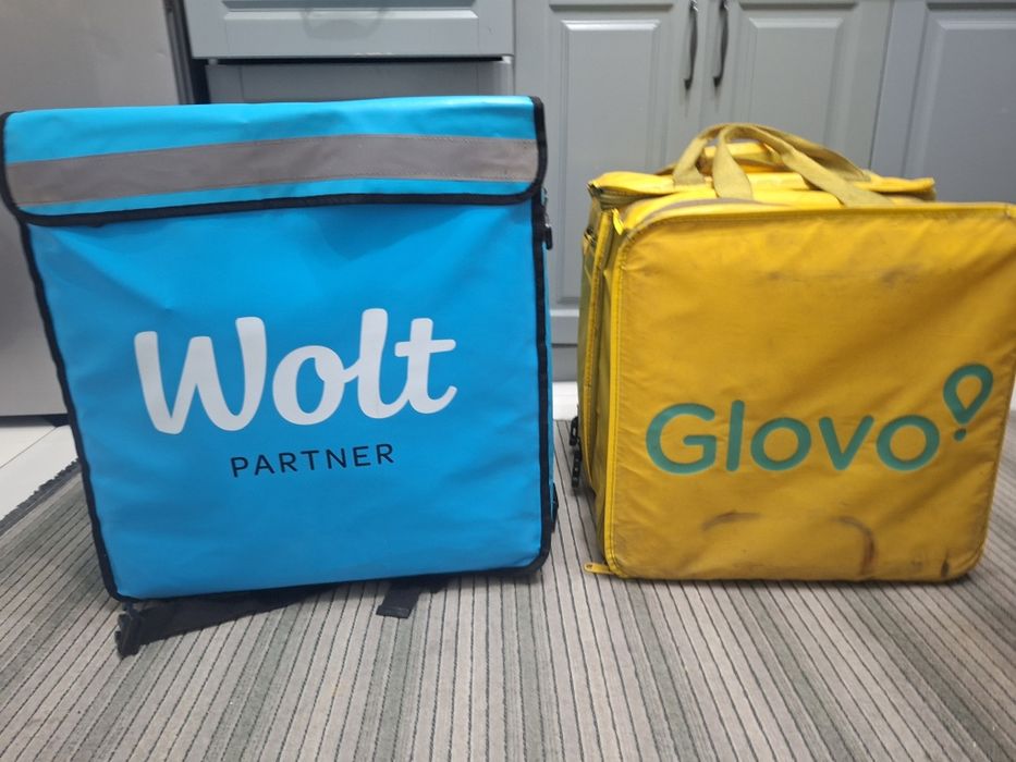 Термосумки wolt,glovo