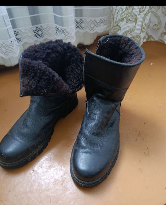 Сапоги мужские зимние