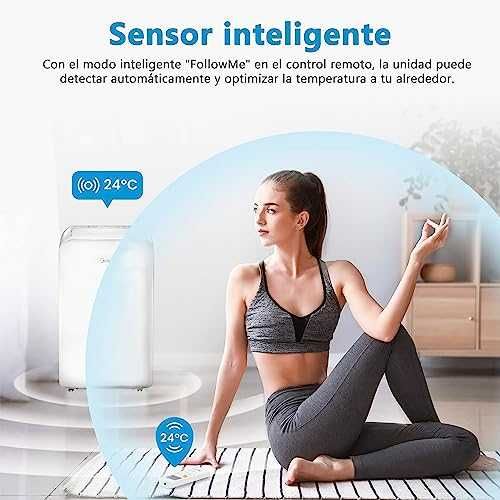 MIDEA Silent мобилен климатик 12000 BTU с евакуация