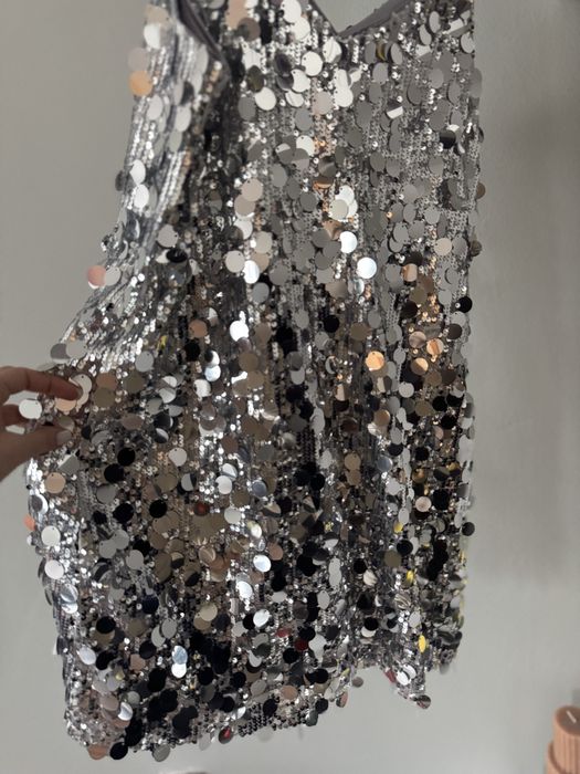 Официална рокля с пайети Jake*s coctail