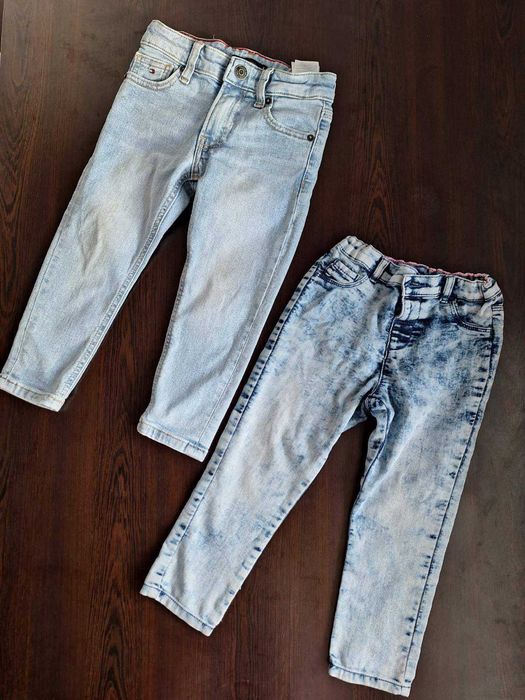 Детски маркови Дънки 92-98 см. ПОДАРЪЦИ-Блузи с дълъг ръкав