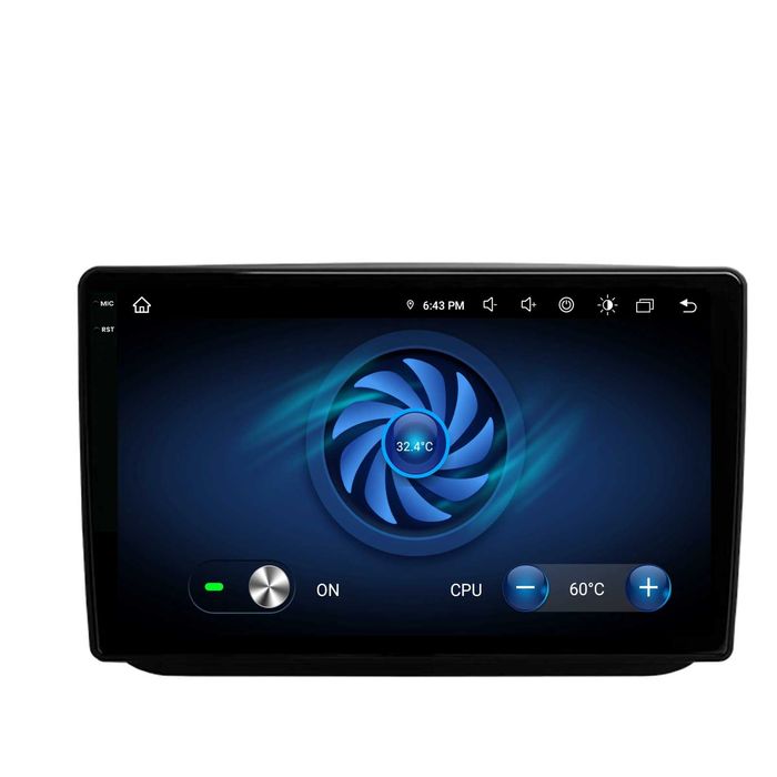 Navigatie Dedicata Skoda Fabia (2007-2014), 9Inch, Bluetooth, CarPlay