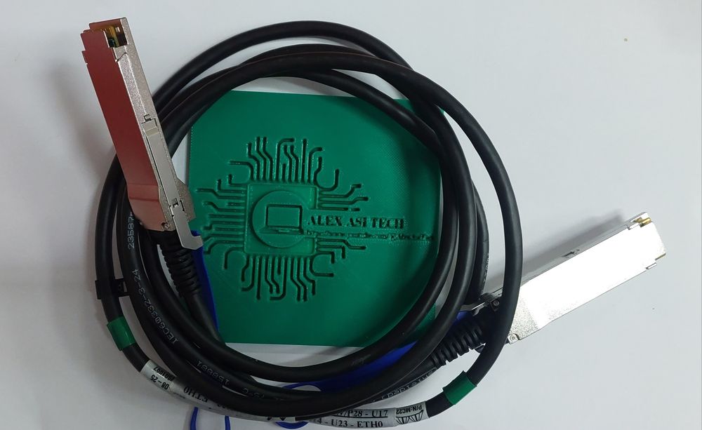 Cablu Retea DAC Twinax 40GbE QSFP+ Mellanox MC2210130-002  2m