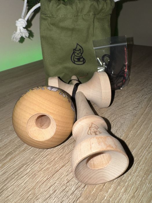 Setup verde Kendama Miguel erratic squirrel