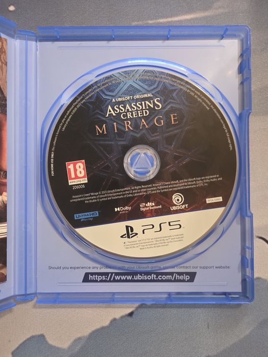 ASSASIN'S CREED MIRAGE  за PS5 чисто нова