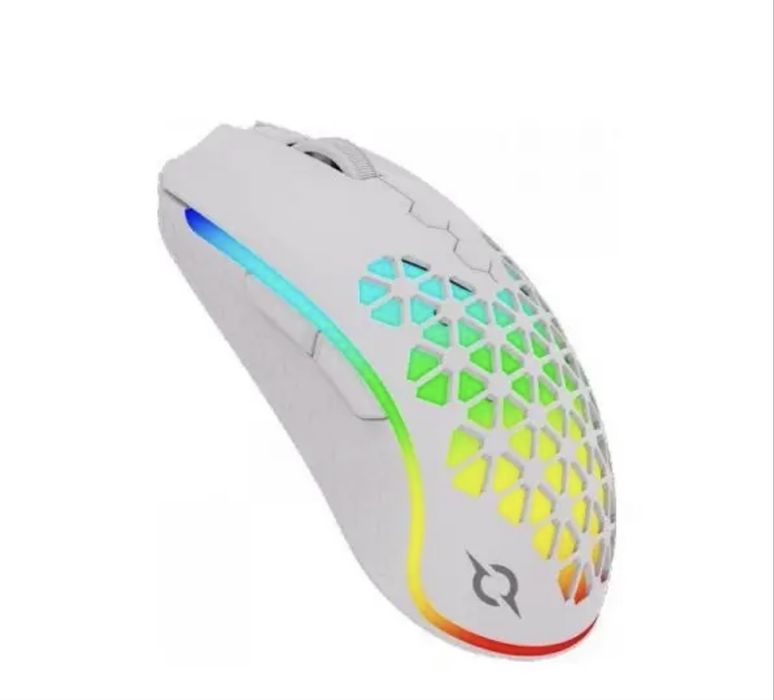 Mouse Gaming Wireless AQIRIS Polaris, White