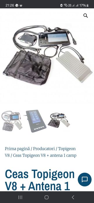 Vând ceas Topigeon V8