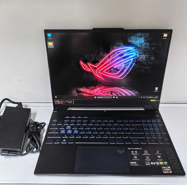 Asus Tuf Gaming A15 Ryzen 5 7535HS, RTX 4050, 16GB DDR5, 1TB NVME