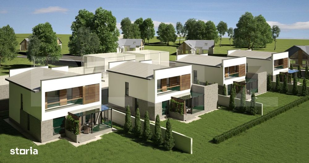 Vila individuala, 120 mp, zona Priseaca