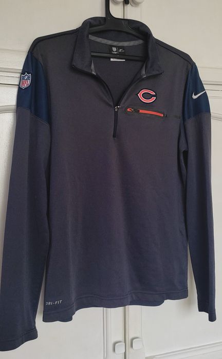 Bluza Nike cu fermoar NFL Chicago Bears Elite Coaches