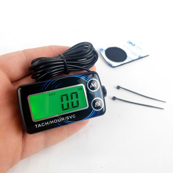 Tahometru–Turometru LCD–Universal–Motocicleta ATV Scuter Motocultor–T3