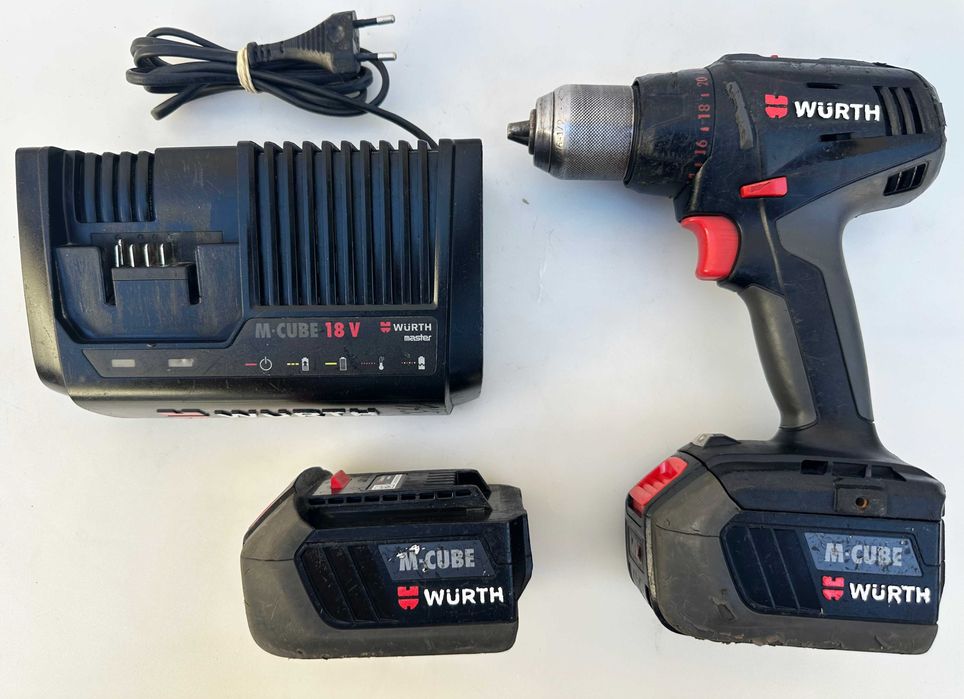 Wurth ABS 18 Compact - Безчетков акумулаторен винтоверт 2х18V 4.0Ah