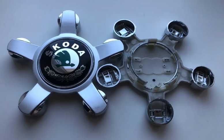 Capac janta aliaj Skoda 135mm gri 4F0601165N