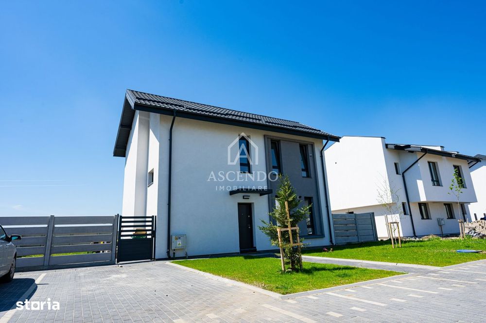 Case noi în Măgurele cu grădină proprie, parc privat și finisaje premi