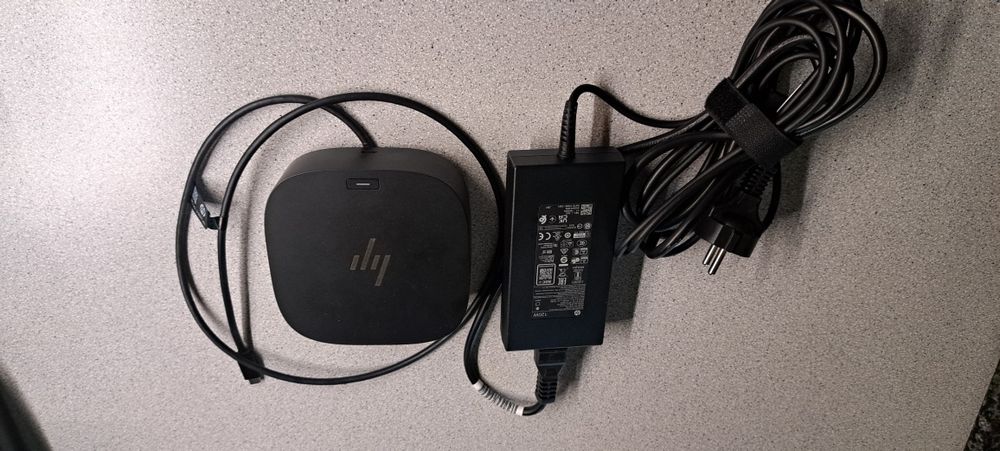 Docking station HP G5, USB-C, Alimentator inclus 120W