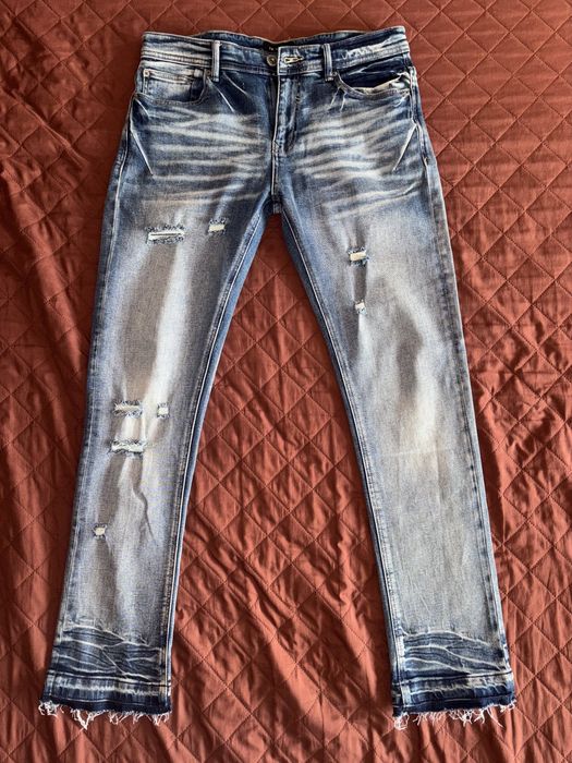 Blugi Flared Jeans New Yorker Albastru Inchis
