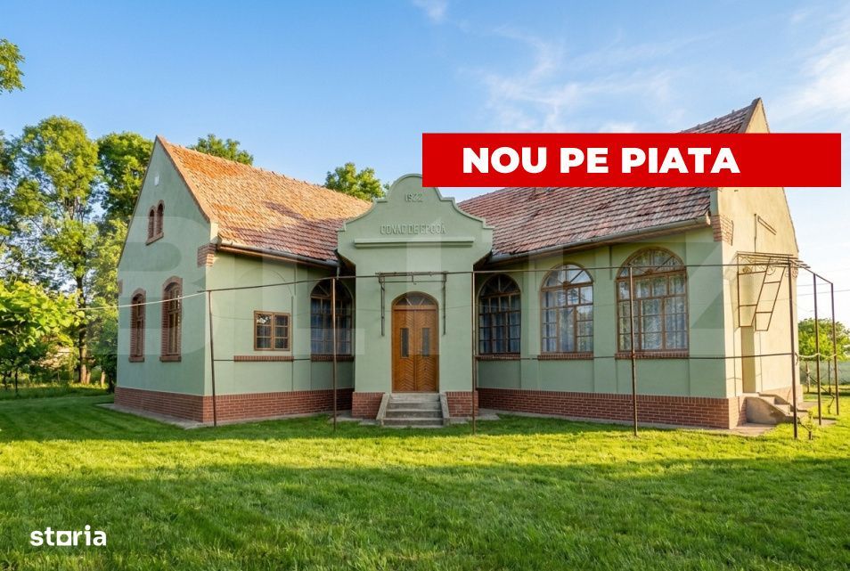 Casa cu caracter istoric an 1922 teren 2993mp Dragsina