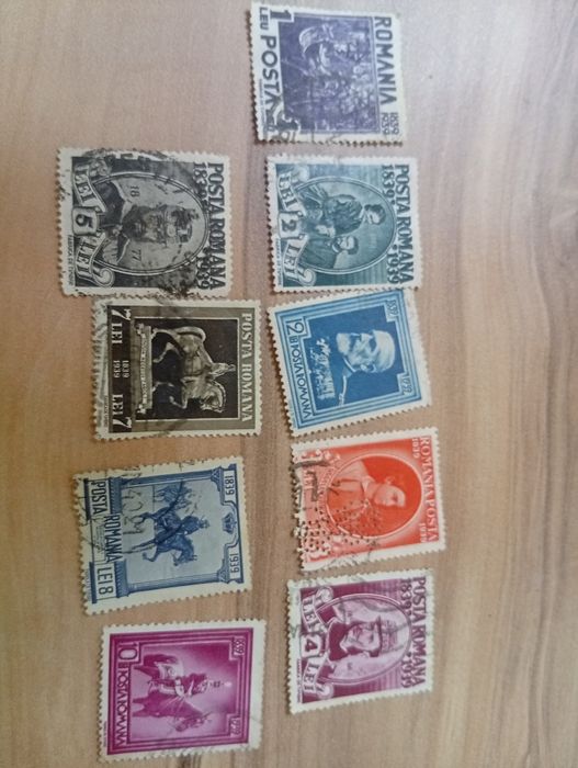 Timbre românești și straine