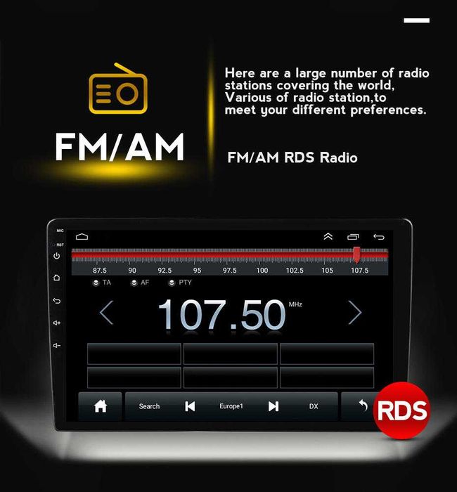 Мултимедия Двоен дин Навигация Toyota Prado Land Cruiser Android Lexus