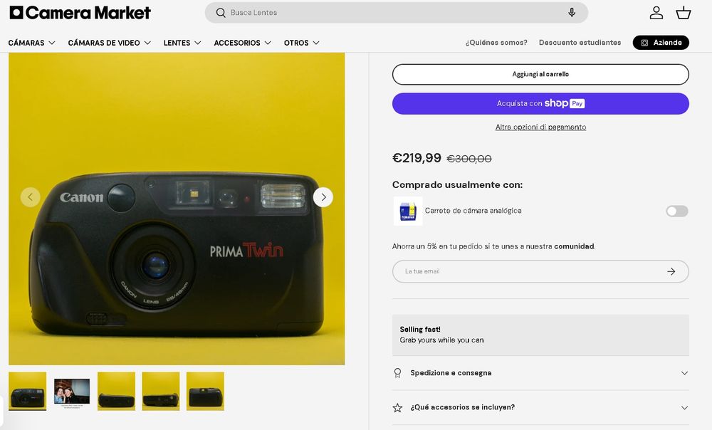 RARE Rollei Prego Zoom / Nikon TW Zoom / Yashica L AF / Canon Prima