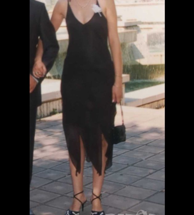 Дам. черна рокля, размер S