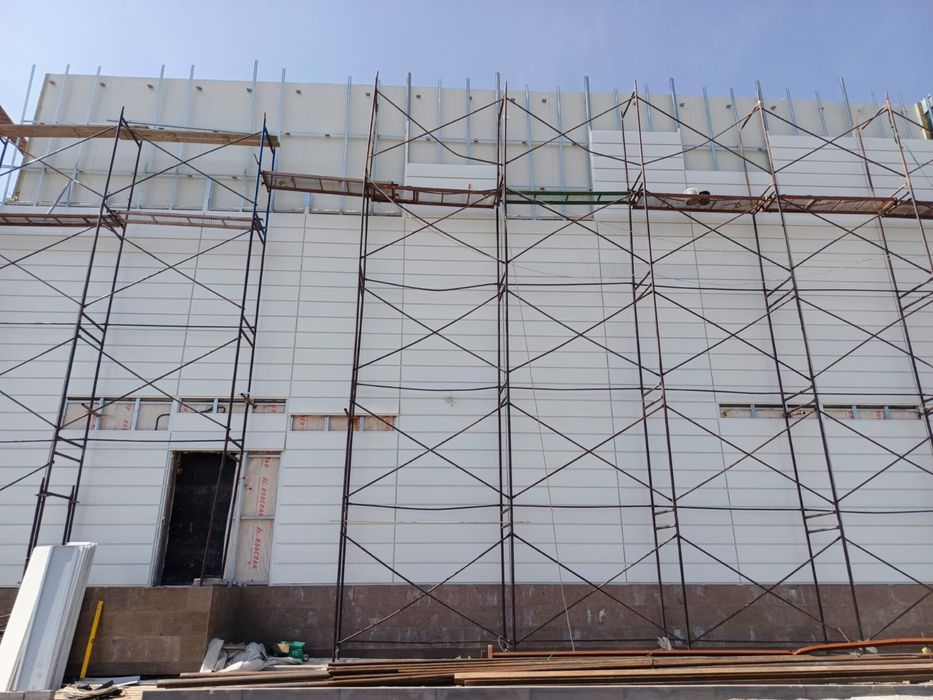 Аренда опалубки для фундамента, прокат леса