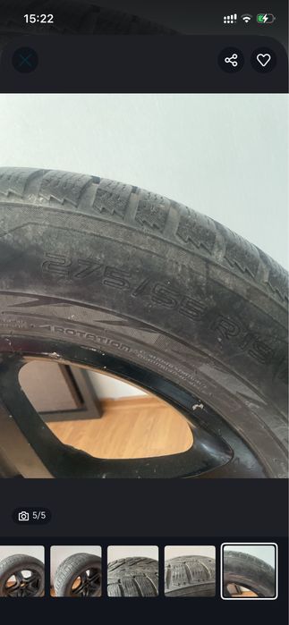 Продам диски с шинами р19/275/55